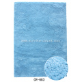 Microfiber Shaggy Fine Yarn Plain Color Rug